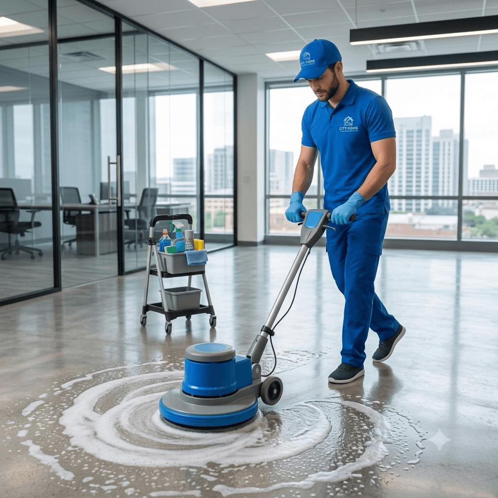 Commercial  Space Cleaning Service in Guwahati by City Home Service