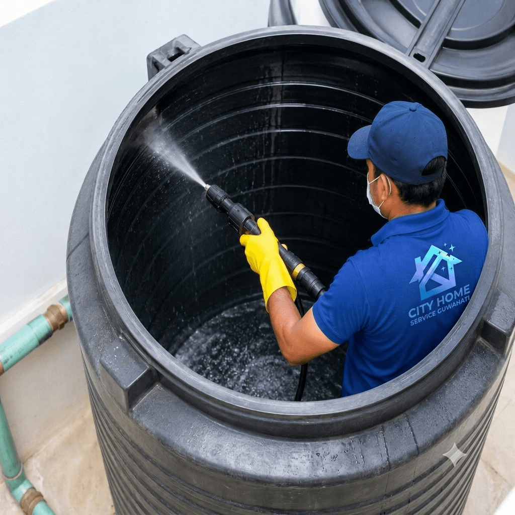 Water tank cleaning ( 2000 L )