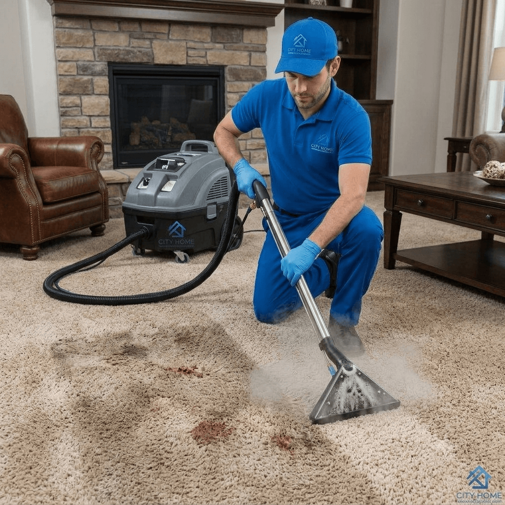 Carpet deep cleaning ( 25-50 Sqft )